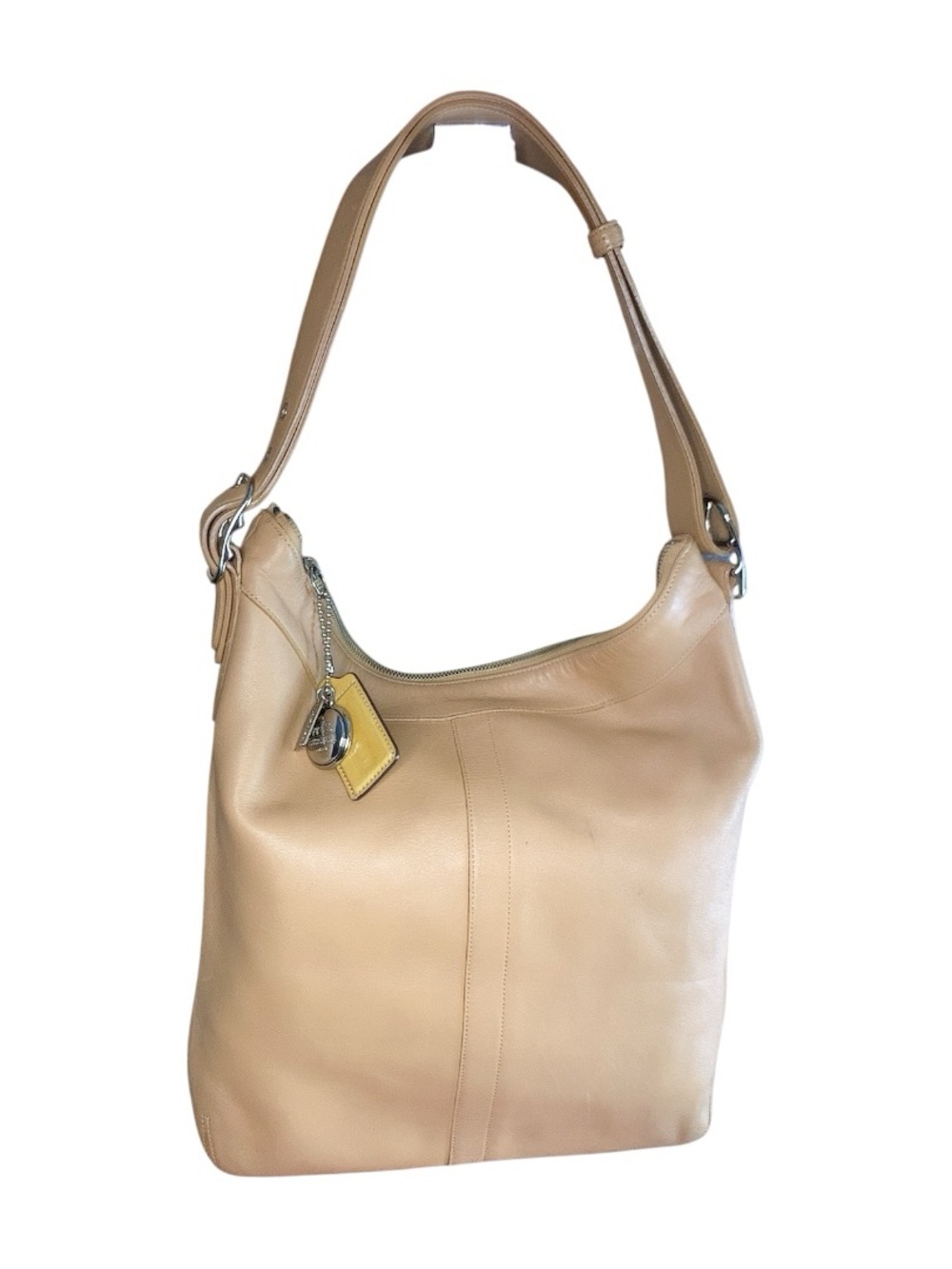 Vintage Coach Zoe Hobo Covertible Shoulder/Crossbody Leather Bag